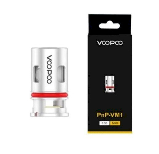VOOPOO PnP Replacement Coils - VM1 0.3ohm - 5 Pack