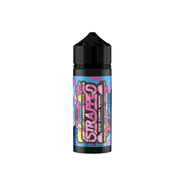 Strapped - Sour Gummy Worms 100ml