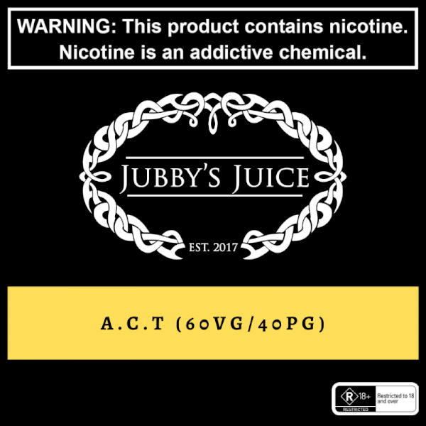 Jubbys Juice - A.C.T (60/40) - 10ml