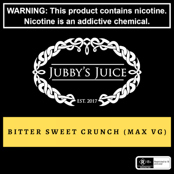 Jubbys Juice - Bitter Sweet Crunch - 120ml