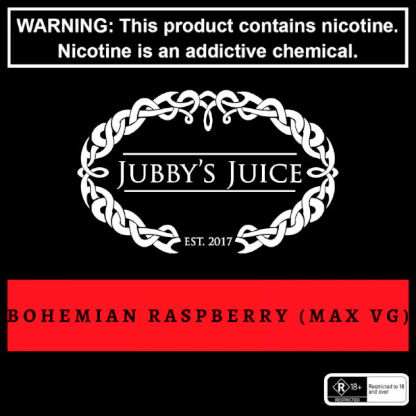 Jubbys Juice - Bohemian Raspberry - 30ml