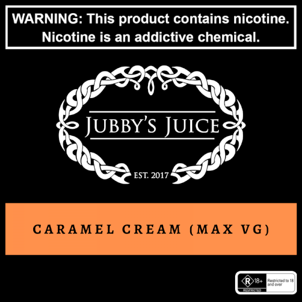 Jubbys Juice - Caramel Cream - 10ml