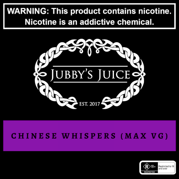 Jubbys Juice - Chinese Whispers - 30ml