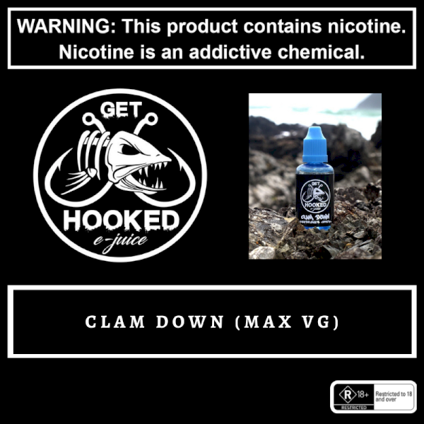 Get Hooked Clam Down - 30ml