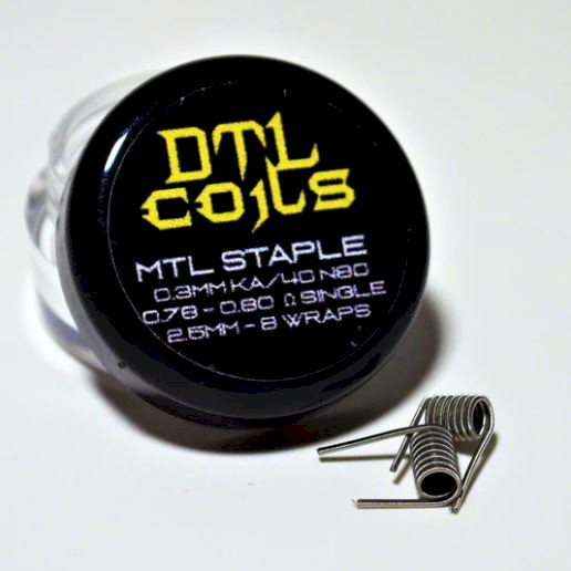 DTL Coils - Custom Made MTL Coils