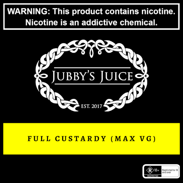 Jubbys Juice - Full Custardy - 60ml