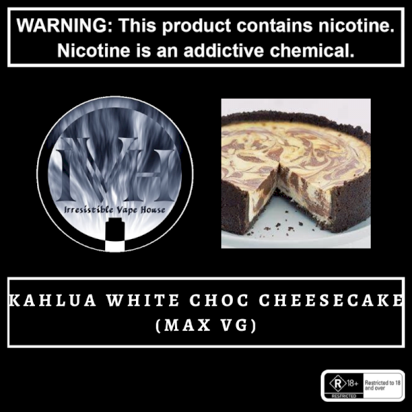 Vendetta Vape House Kahlua White Choc Cheesecake 60ml