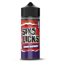 Six Licks - Cherry Raspberry - 100ml