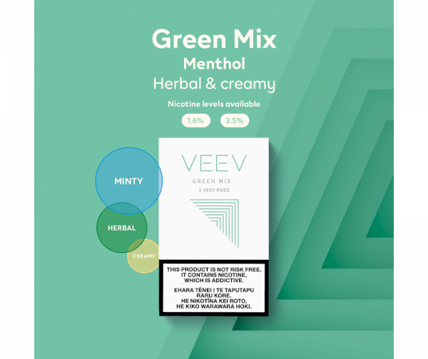 IQOS VEEV Cartridge Single Pack -  Green Mix