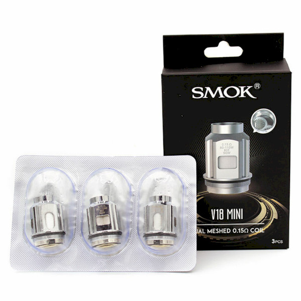SMOK V18 Mini 0.15ohm Coils - 3 Pack