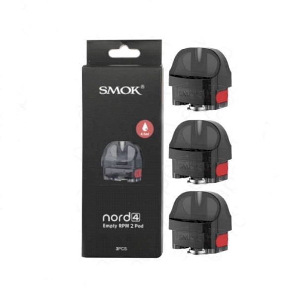 Smok Nord 4 Empty Pod (For RPM Coils) - 3 Pack
