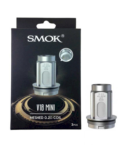 Smok V18 Mini Meshed 0.2ohm Coil 0.2ohm - 3 Pack