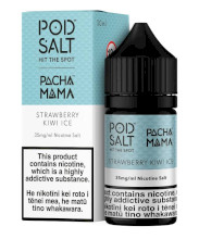 Pod Salt - Pacha Mama - Strawberry Kiwi Ice Salts 30ml - 35mg