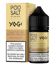 Pod Salt - Yogi - Peanut Butter Banana Granola Salts 30ml - 35mg
