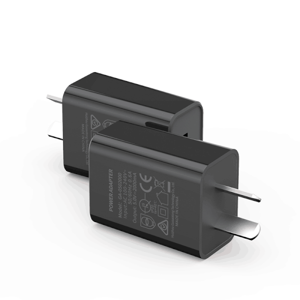 USB Power Adapter 5V 1A - Black