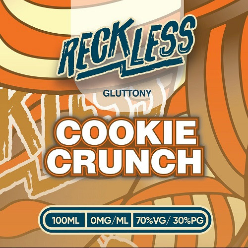 Reckless - Gluttony - Cookie Crunch 100ml