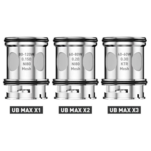 Lostvape UB MAX X2 0.2ohm Coil - 3 Pack