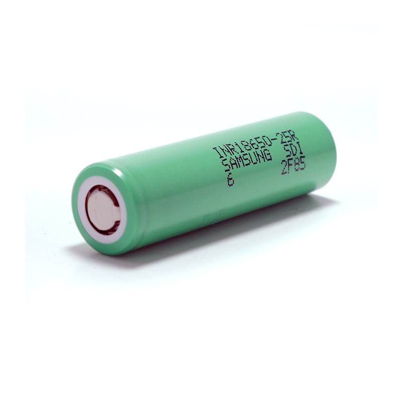 Batería Samsung INR 18650 25r 2500 mAh 20A - Elixir Vaper Shop y  Concentrados