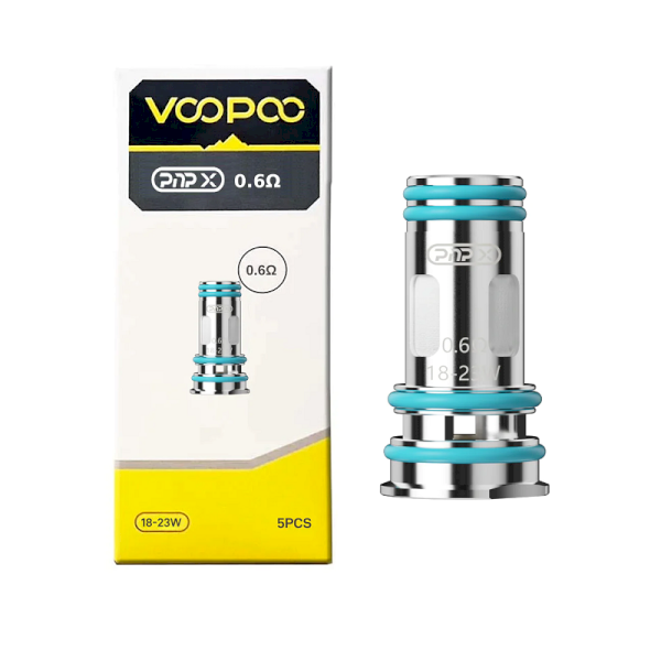 Voopoo PnP X 0.6ohm Coils - 5 Pack