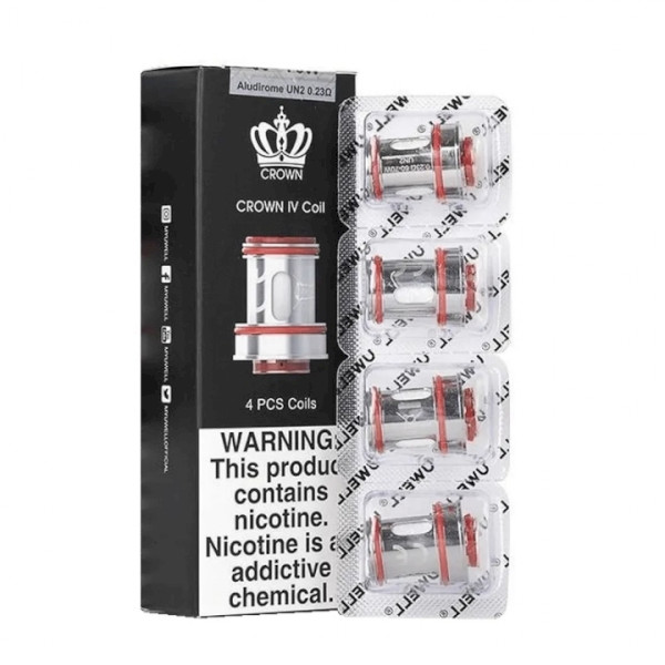 Uwell Crown IV 0.23ohm Coil - 4 Pack