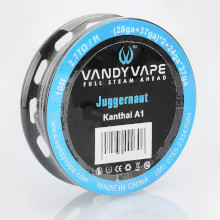Vandyvape Resistance Wire Juggernaut Kanthal A1 Wire 28ga+37ga)*2+24ga*37ga - 10FT