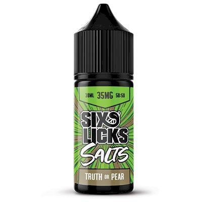Six Licks Salts Truth or Pear 30ml - 35mg