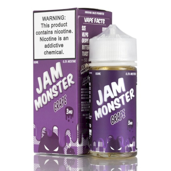 Jam Monster -  Grape Jam  100ml