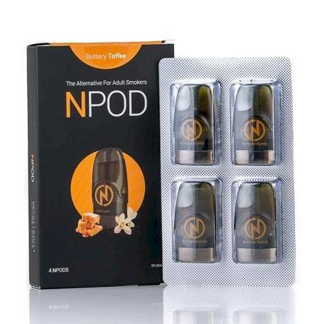 Nasty NPod - Buttery Toffee - 4 Pack