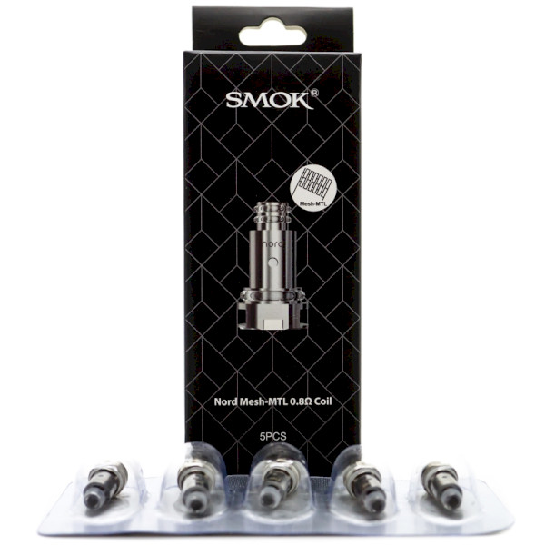 SMOK Nord MTL Coil 0.8ohm - 5 Pack