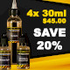Vape Shed Premium Liquid 30ml - 4 Pack