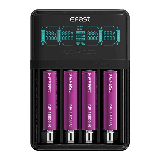 Efest Elite LUC V4 HD LCD Battery Charger